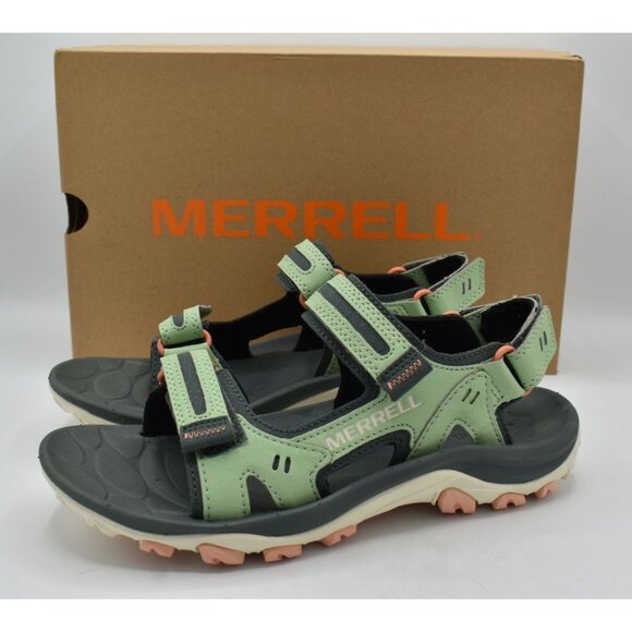 Merrell Womens Size 8 Huntington Sport Convertible Pear Green Sandals Shoes - Picture 1 of 14